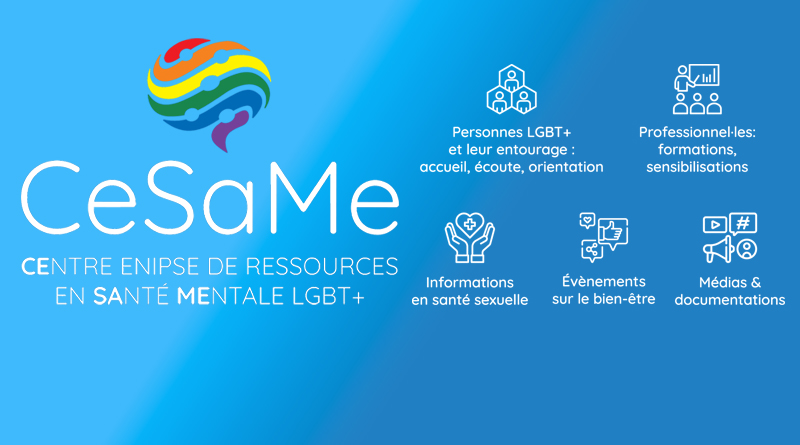 Centre Enipse de Ressources en Santé Mentale LGBT+ (CeSaMe)