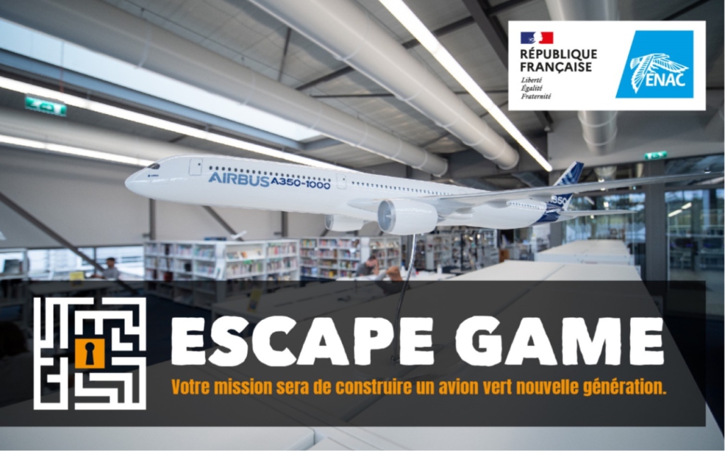 ESCAPE GAME : CREER UN AVION VERT