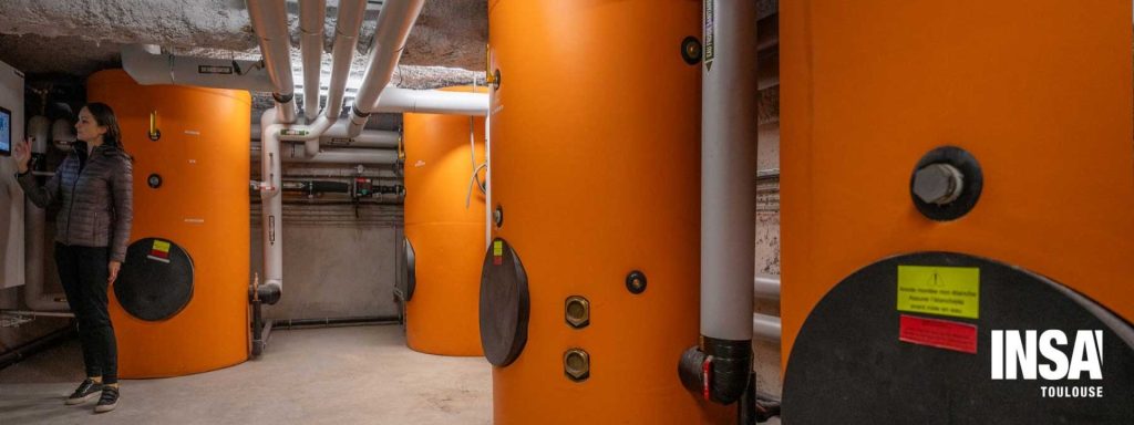 Visite du bâtiment de recherche TBI