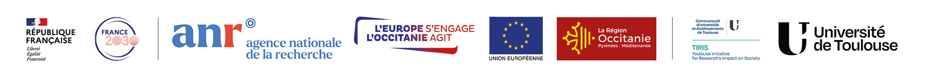 Logos des financeurs et partenaires de Tiris