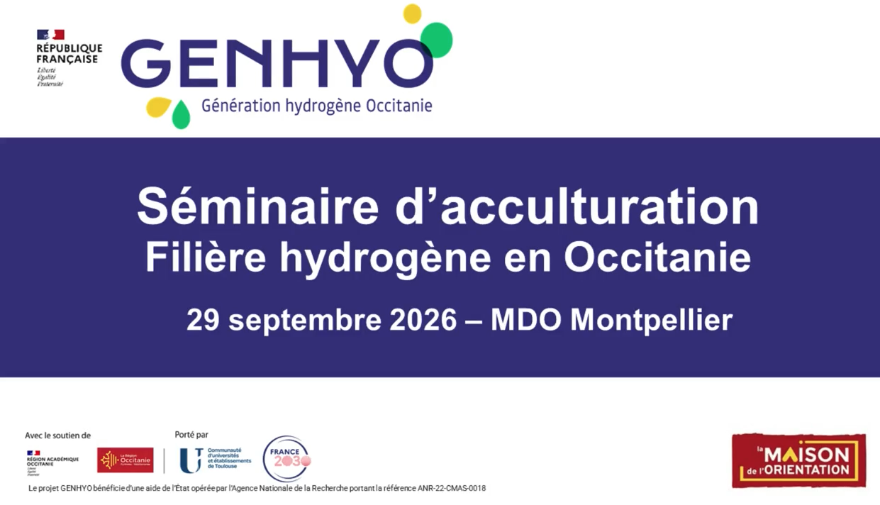 Un webinaire pour mieux comprendre la filière hydrogène en Occitanie