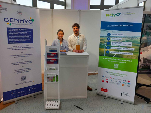 Participation de RHyO aux Journées Hydrogène dans les territoires à Pau du 13 au 15 juin 2023