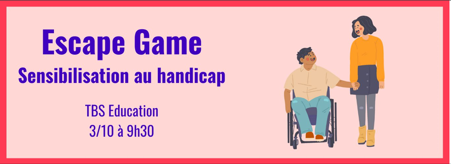 ESCAPE GAME DE SENSIBILISATION AU HANDICAP