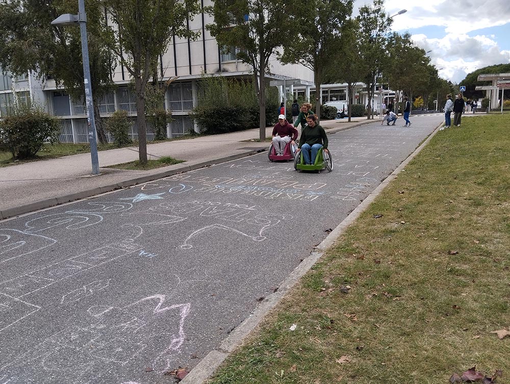 Atelier sur le handicap à Toulouse.