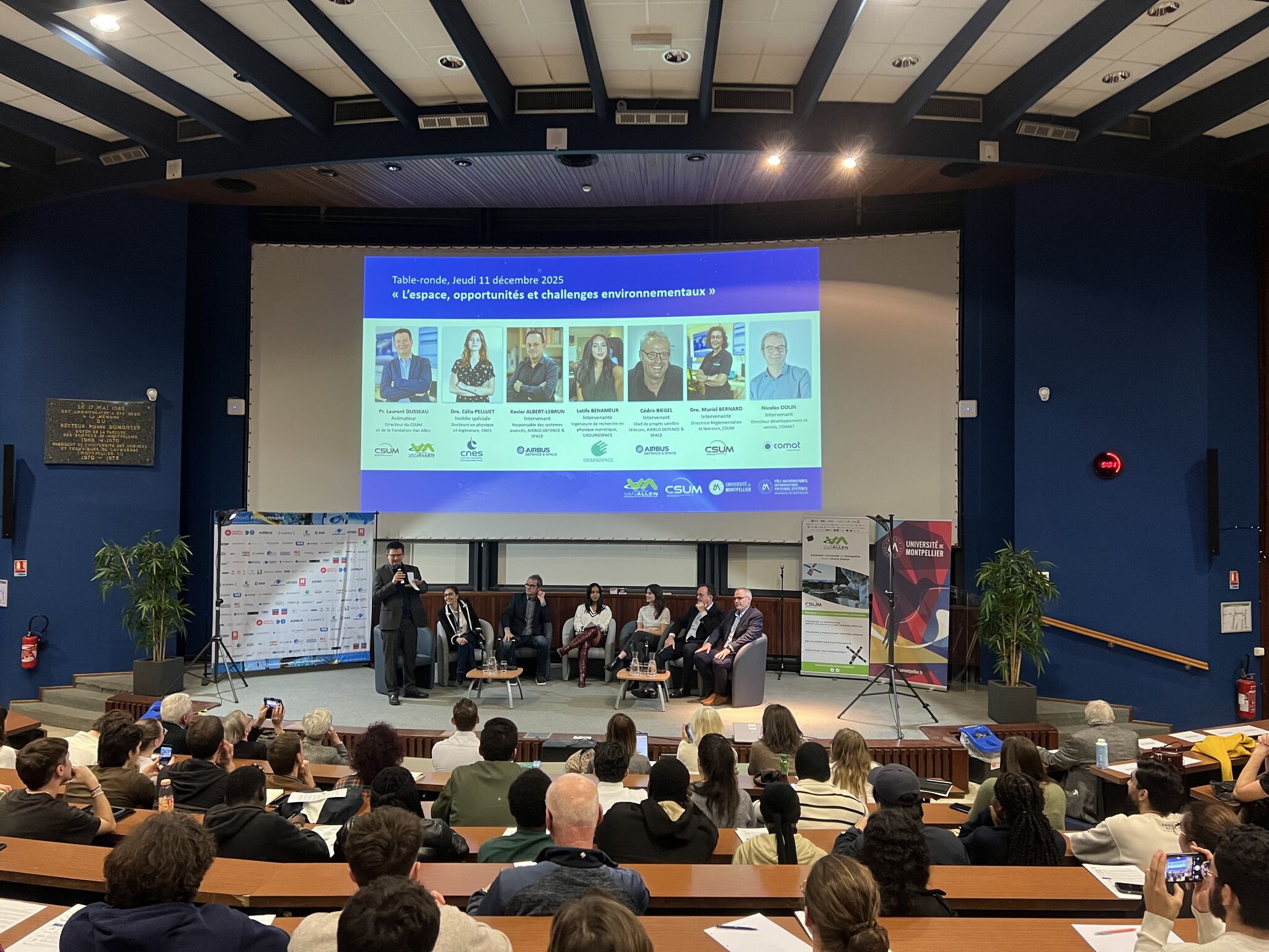 Retour sur l’événement « L’espace, opportunités et challenges environnementaux »