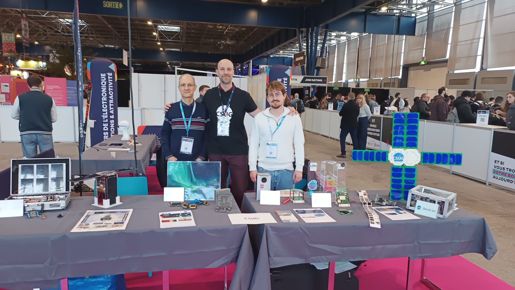 Le CSUG met en lumière les métiers du spatial au Tech&Fest
