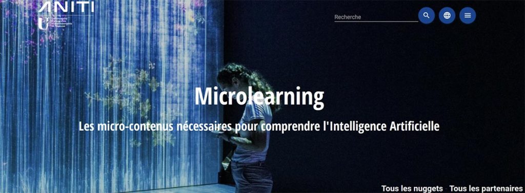 Microlearning, les micro contenus pour comprendre l'intelligence artificielle