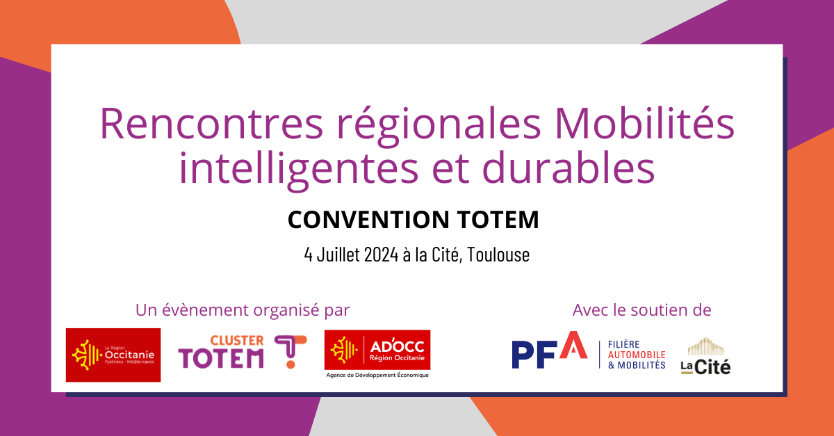 RHyO aux Rencontres régionales Mobilités intelligentes et durables | Convention TOTEM 2024